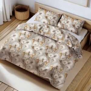 3 részes pamut ágynemű garnitúra - pitypang mintás